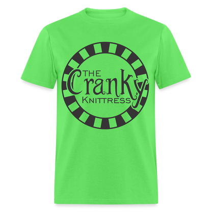 The Cranky Knittress Unisex Classic T-Shirt - kiwi