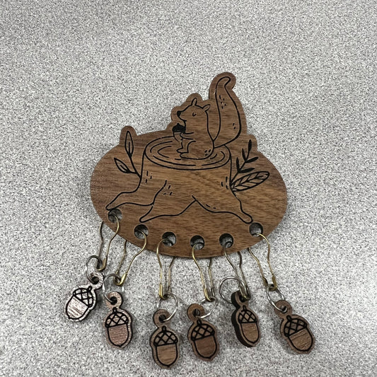 Acorn Stitch Marker Set