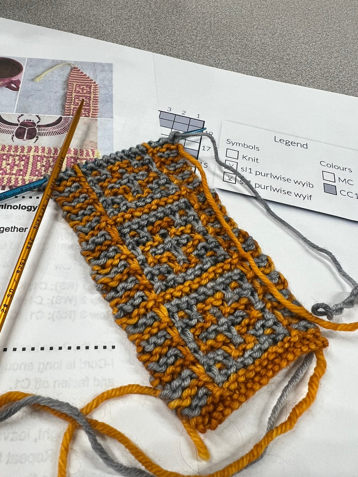 Class Mosaic Knitting