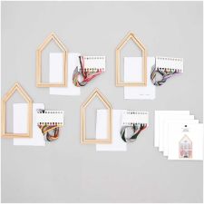 Embroidery Kit Counted Cross Stitch,Houses 4 Season