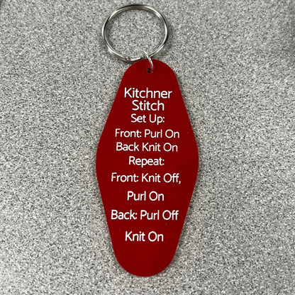 Motel Keychain