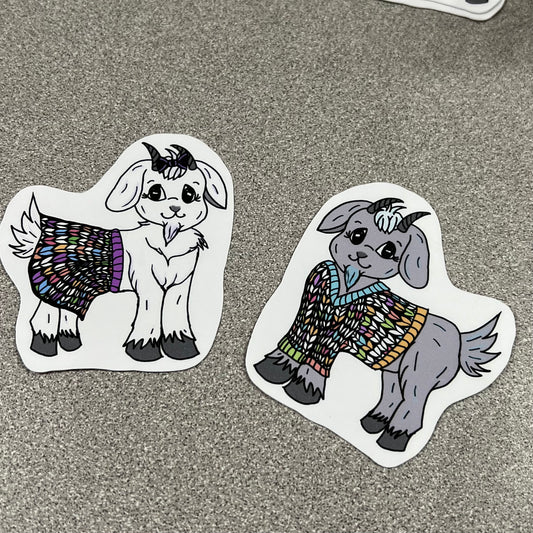 Cash & Meree Sticker