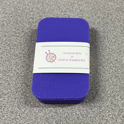Circle Stitch Marker Notions Box