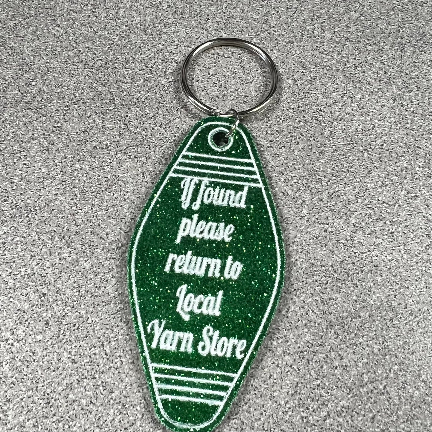 Motel Keychain