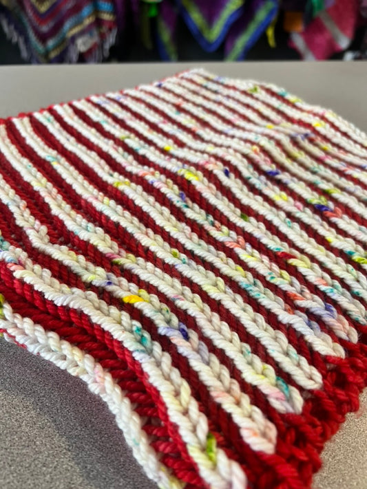 Class on 2 color Brioche in the Round May 5th