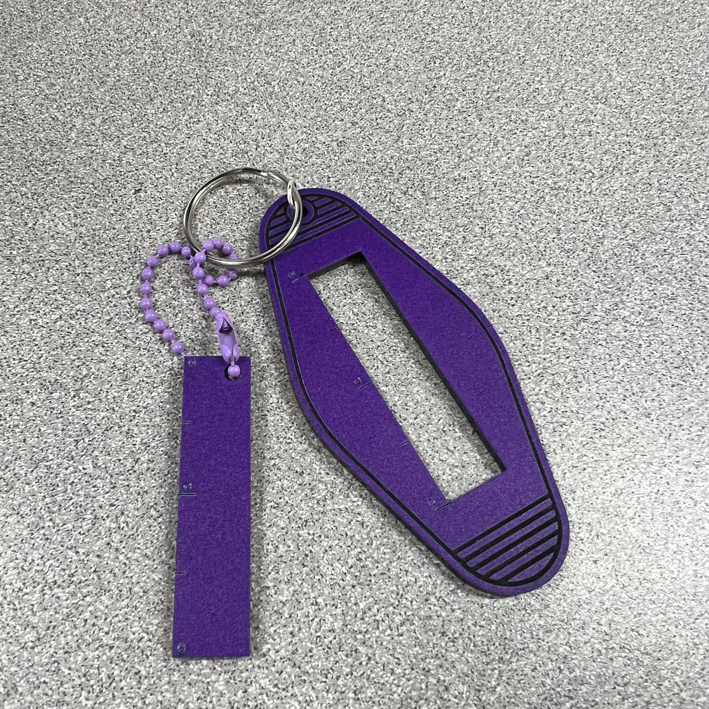 Gauge Ruler Keychain