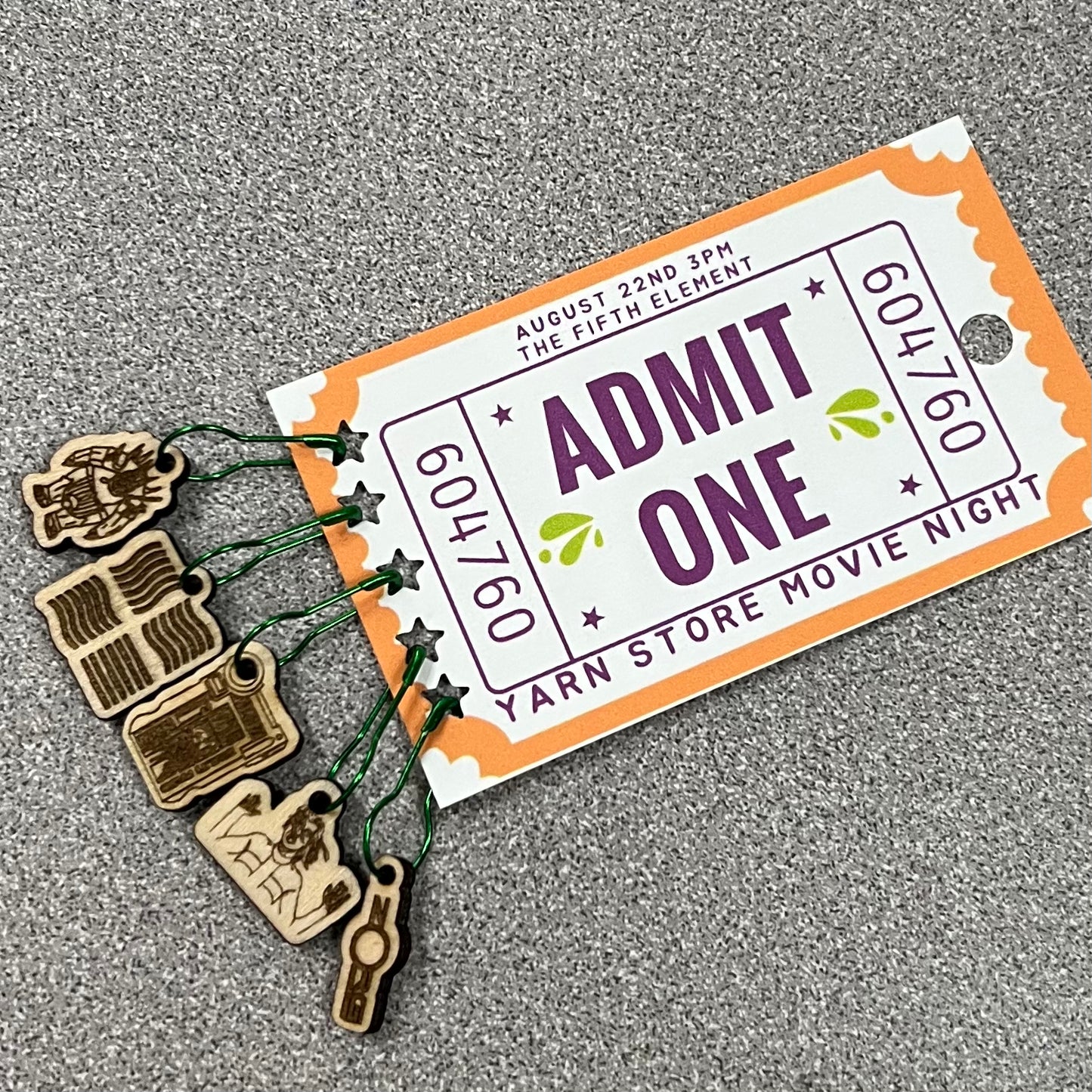 Past Movie Stitch Marker Sets