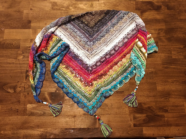 Class Crochet Lost in Time Shawl Shawl