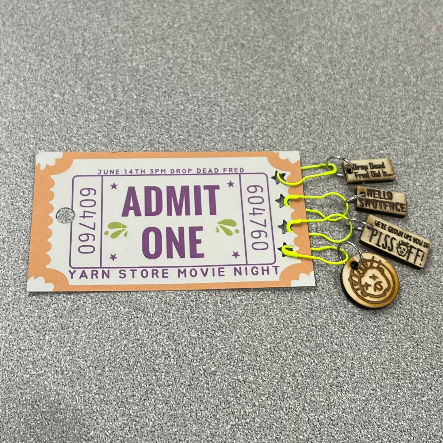 Past Movie Stitch Marker Sets