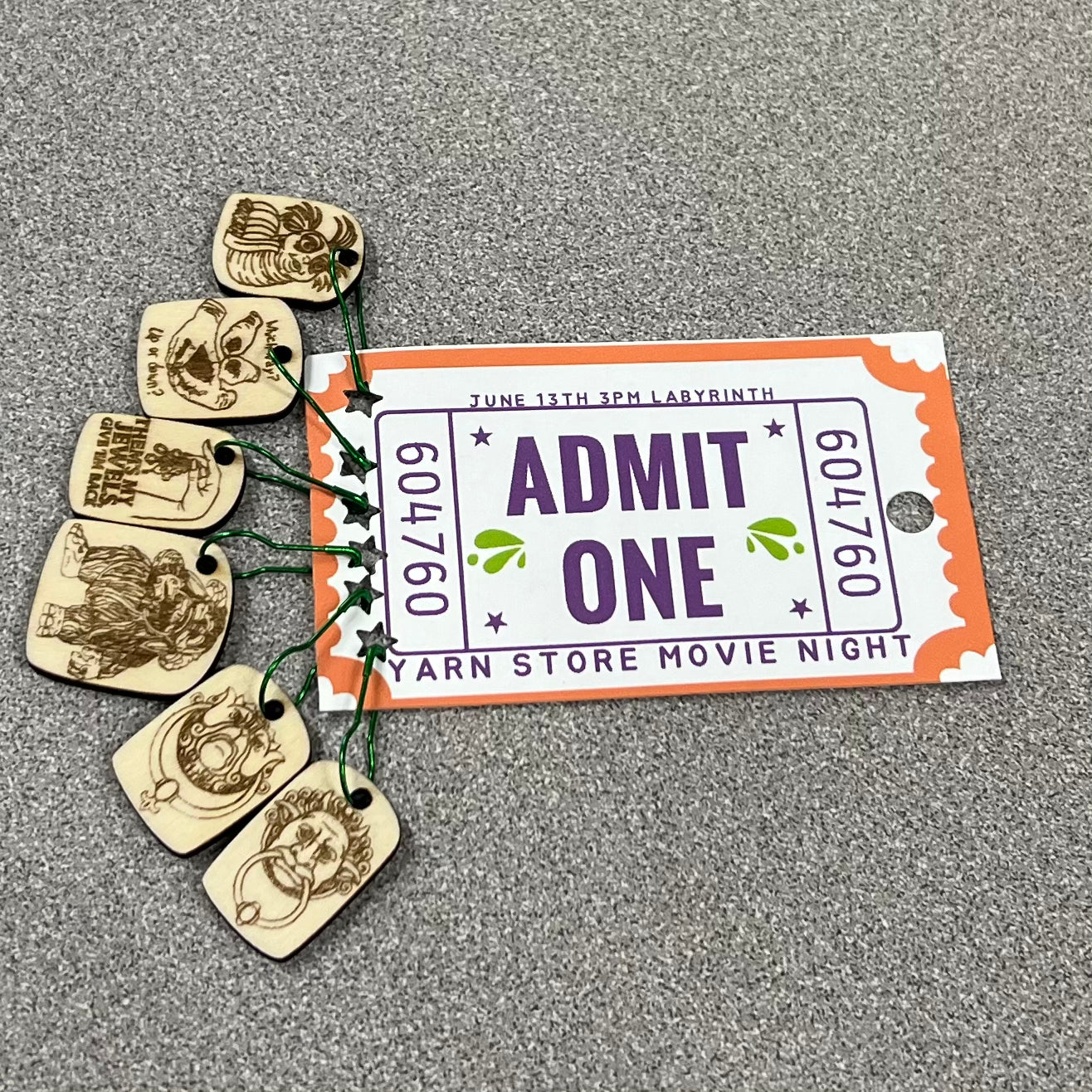 Past Movie Stitch Marker Sets