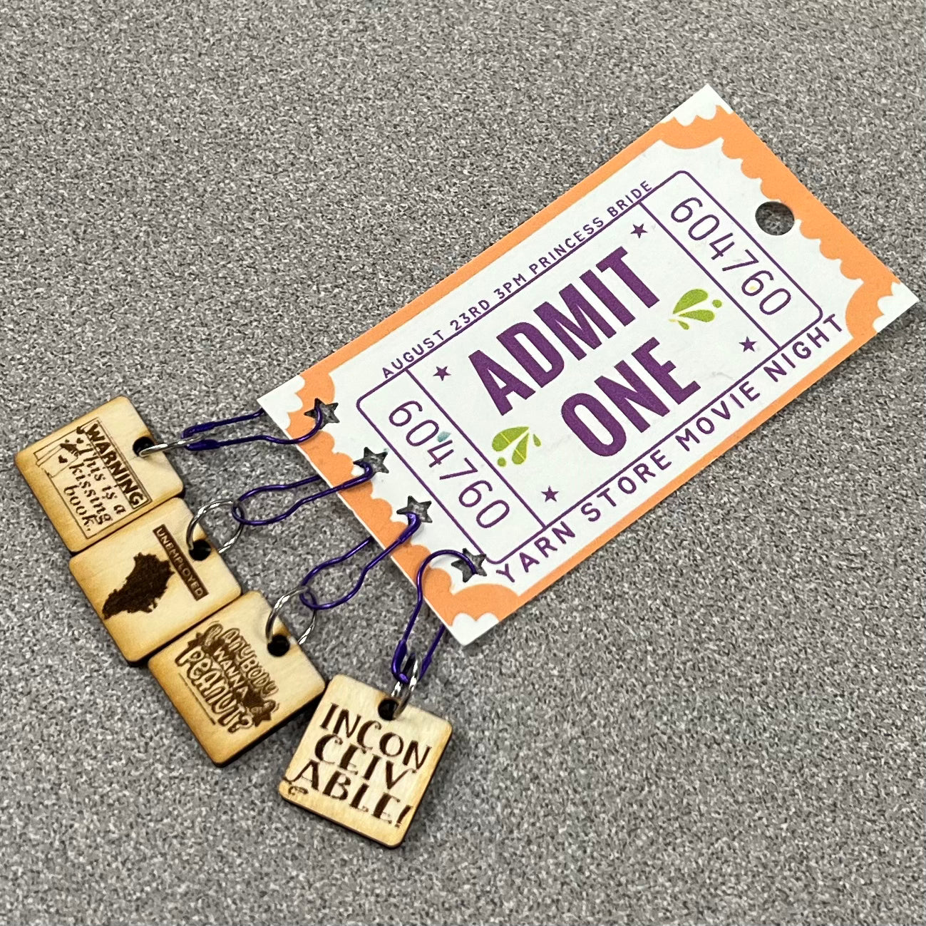 Past Movie Stitch Marker Sets