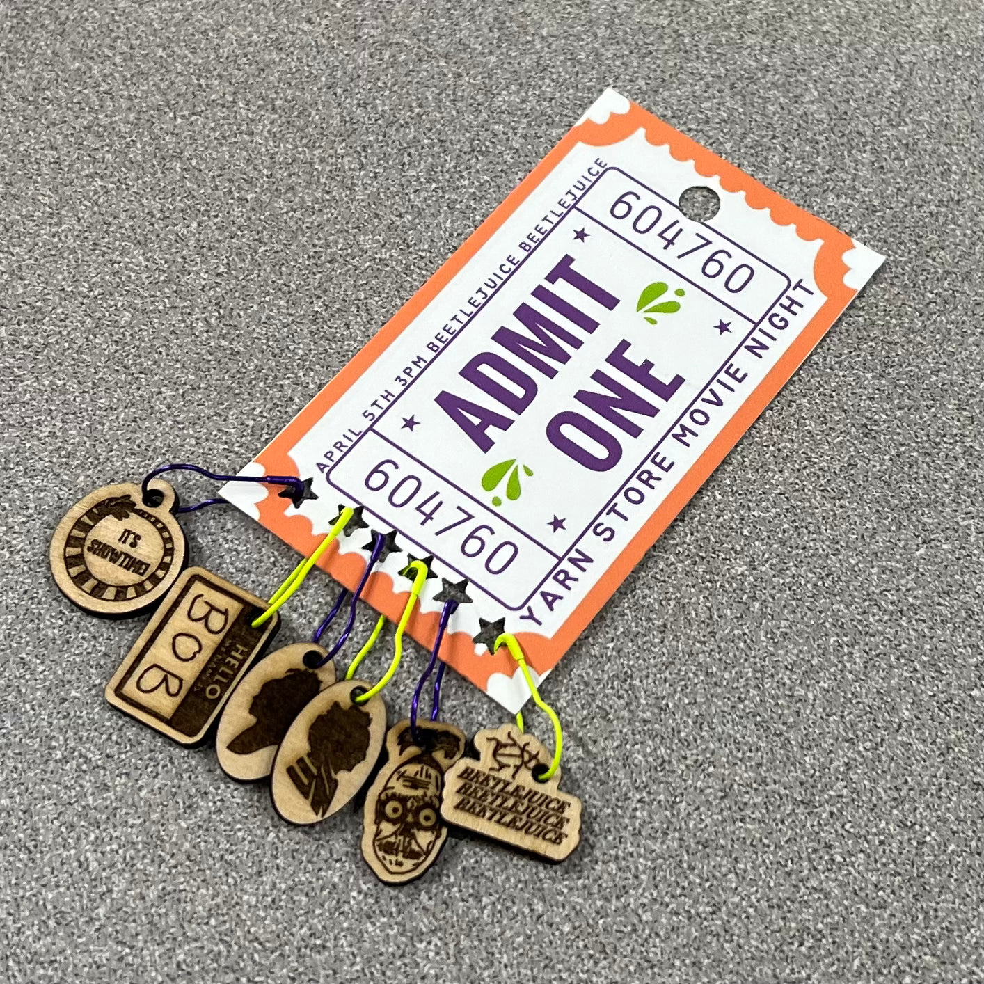 Past Movie Stitch Marker Sets