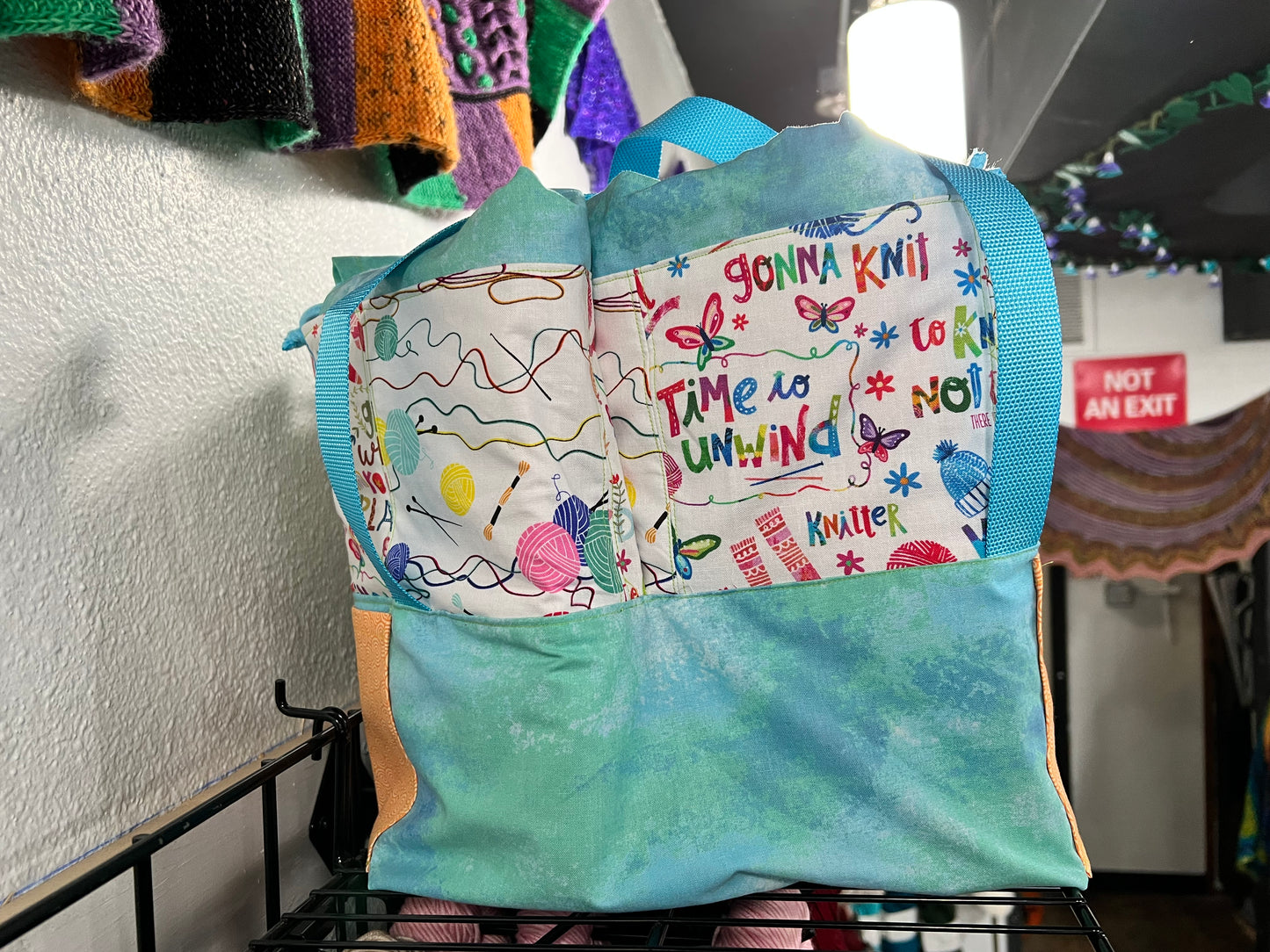 Double Bag Drawstring Tote