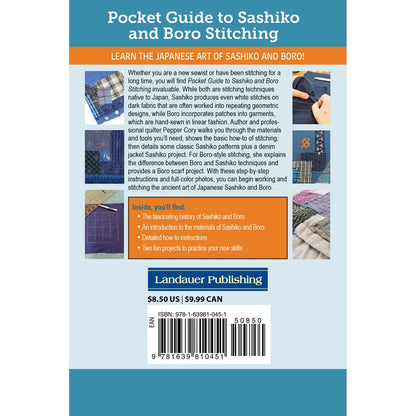 Pocket Guide to Sashiko and Boro Stitching