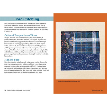 Pocket Guide to Sashiko and Boro Stitching