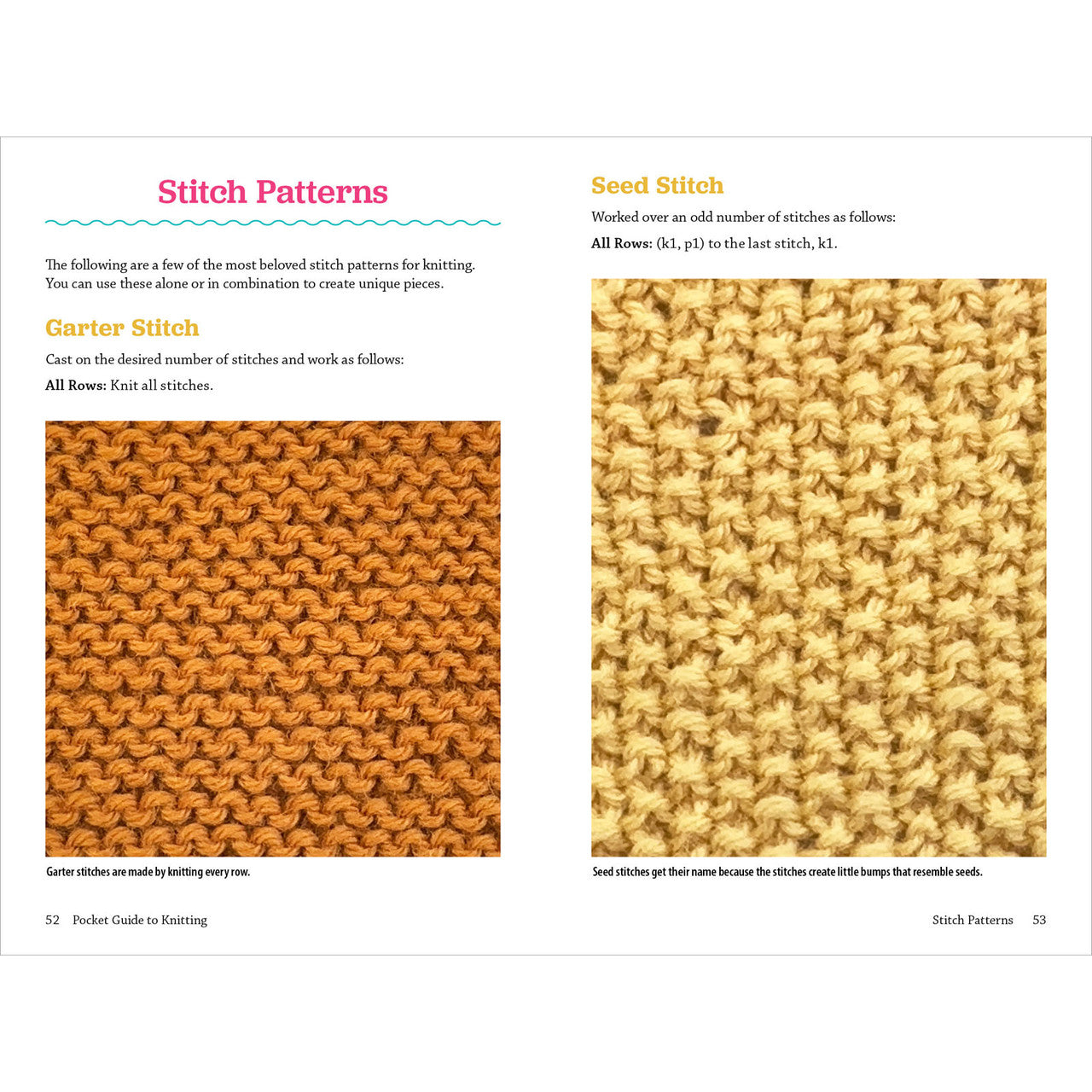 Pocket Guide to Knitting