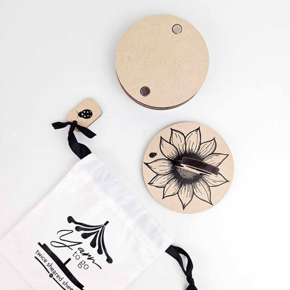 Yarn to Go Carousels, Sunflower