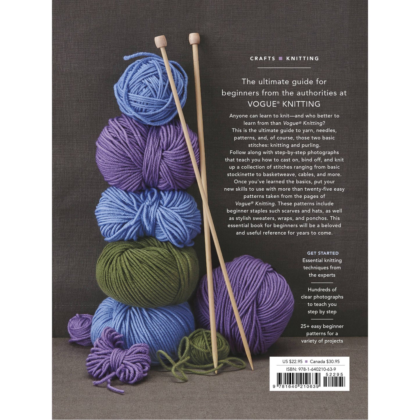 Vogue® Knitting The Learn-to-Knit Book