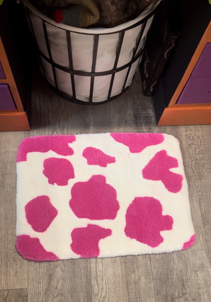 Strawberry Cow Rug