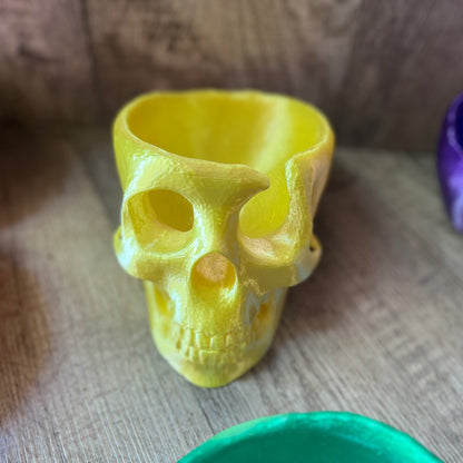 Yarn Bowl Smooth Skull