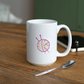 Yarn Ball Coffee/Tea Mug 15 oz - white