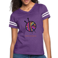 Rainbow Yarn Ball Women’s Vintage Sport T-Shirt - vintage purple/white