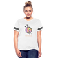 Rainbow Yarn Ball Women’s Vintage Sport T-Shirt - white/black