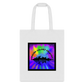 Hearing Colors Dyeworks Tote Bag - white