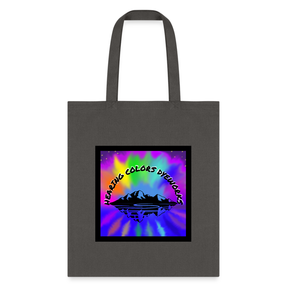 Hearing Colors Dyeworks Tote Bag - charcoal