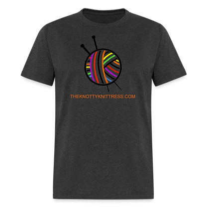 Rainbow Yarn Ball Unisex Classic T-Shirt - heather black