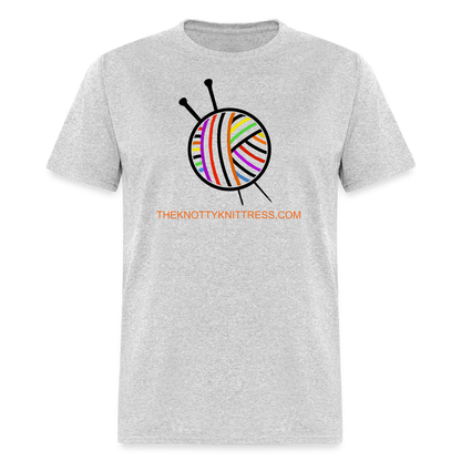 Rainbow Yarn Ball Unisex Classic T-Shirt - heather gray