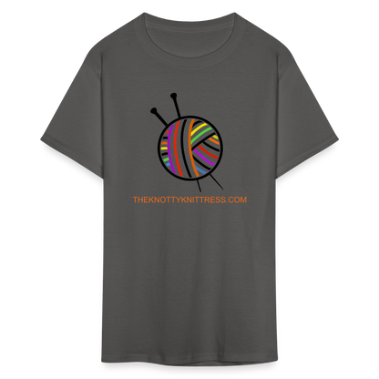 Rainbow Yarn Ball Unisex Classic T-Shirt - charcoal