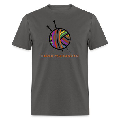 Rainbow Yarn Ball Unisex Classic T-Shirt - charcoal
