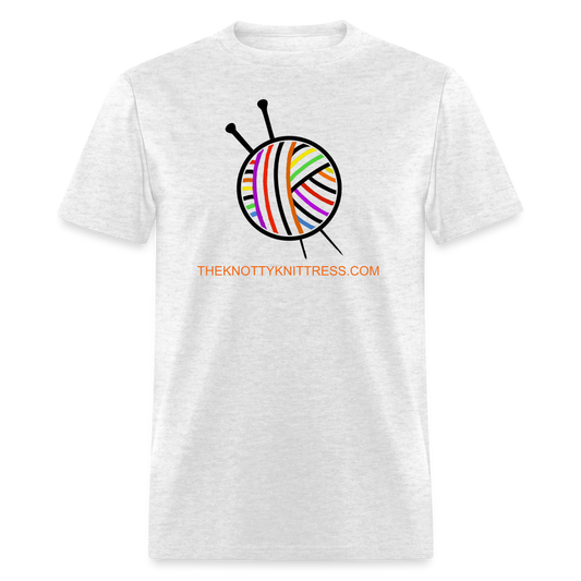 Rainbow Yarn Ball Unisex Classic T-Shirt - light heather gray