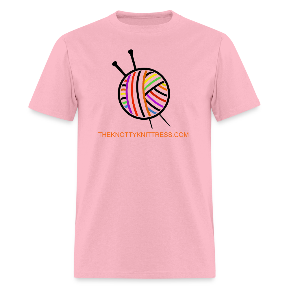 Rainbow Yarn Ball Unisex Classic T-Shirt - pink