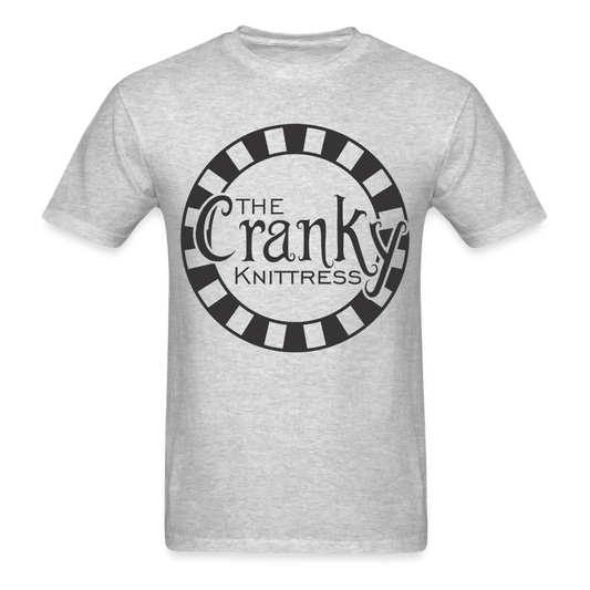 The Cranky Knittress Unisex Classic T-Shirt - heather gray