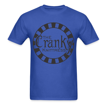 The Cranky Knittress Unisex Classic T-Shirt - royal blue