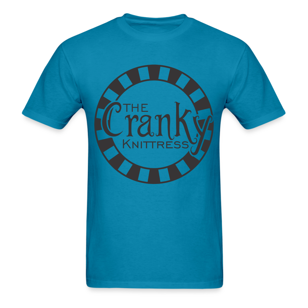 The Cranky Knittress Unisex Classic T-Shirt - turquoise