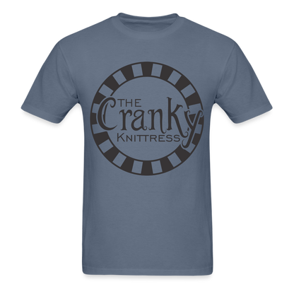 The Cranky Knittress Unisex Classic T-Shirt - denim
