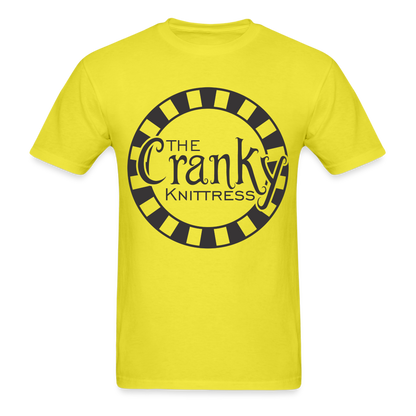 The Cranky Knittress Unisex Classic T-Shirt - yellow