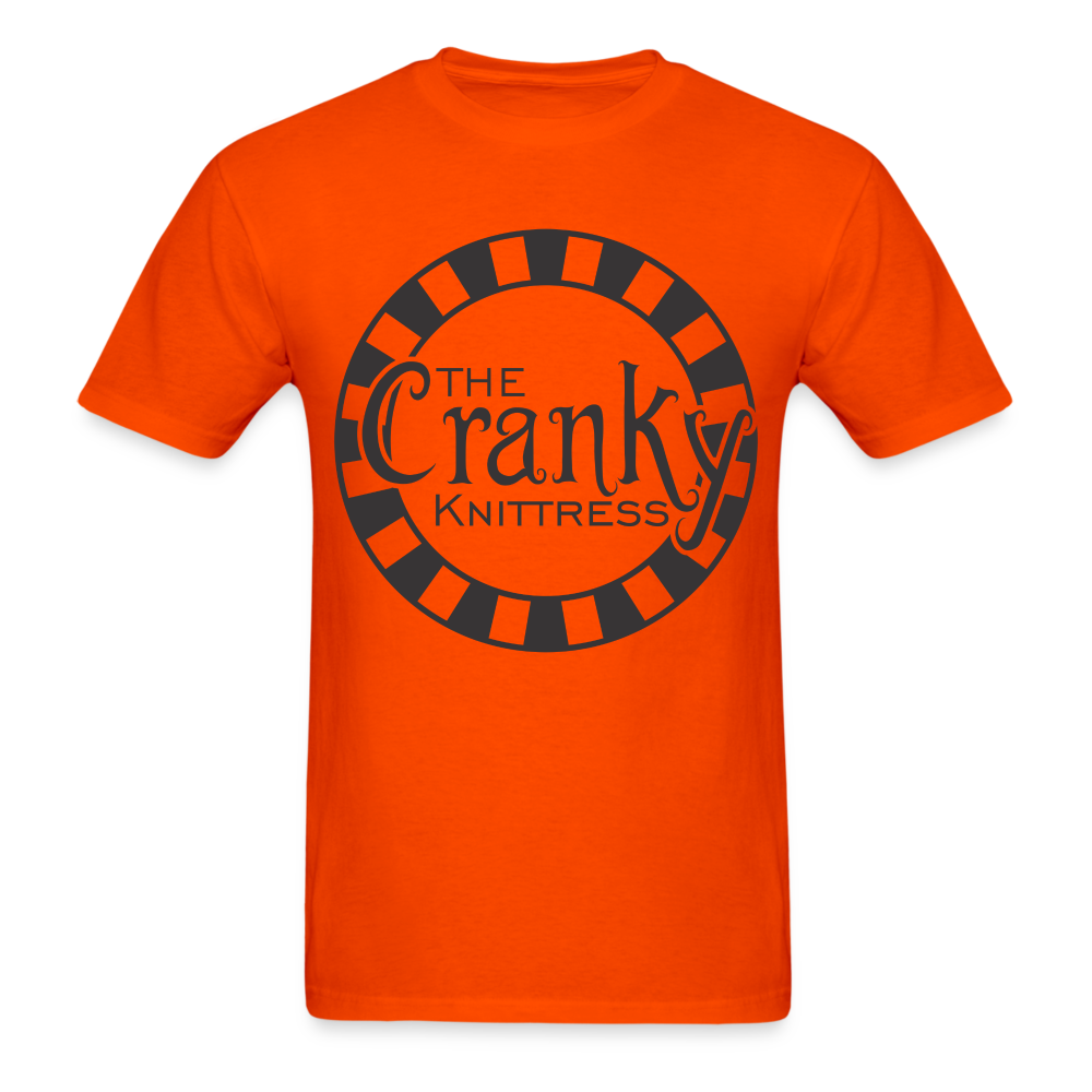 The Cranky Knittress Unisex Classic T-Shirt - orange