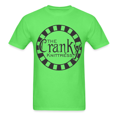 The Cranky Knittress Unisex Classic T-Shirt - kiwi