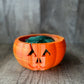 Yarn Bowl Jack-o-lantern